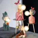 Bubble Girls Lamp Collection