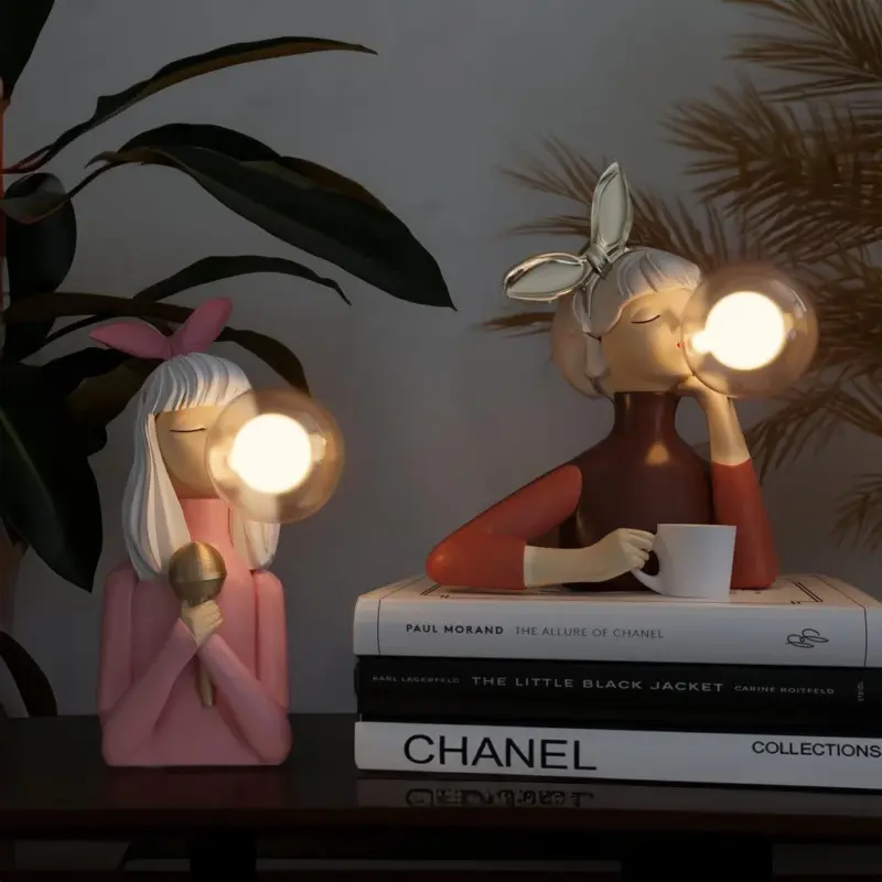 Bubble Girls Lamp Collection