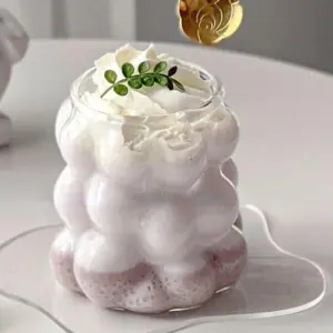 Bubble Heat Resistant Glass Coffee Mug