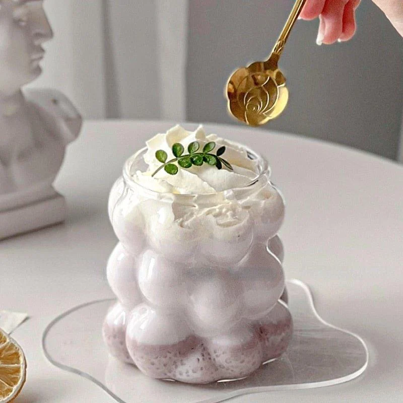 Bubble Heat Resistant Glass Coffee Mug -  - #tag1#