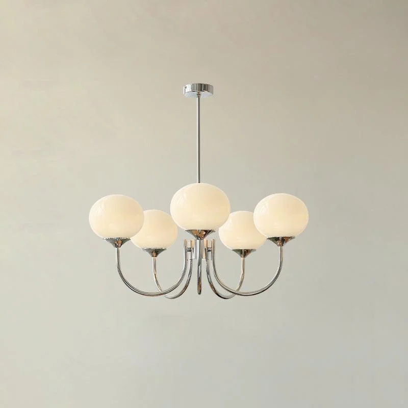 Bubble Pink Glass Marshmallow Chandelier -  - #tag1#