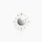 Bubble with Animal Ornaments Wall Shelf Clock