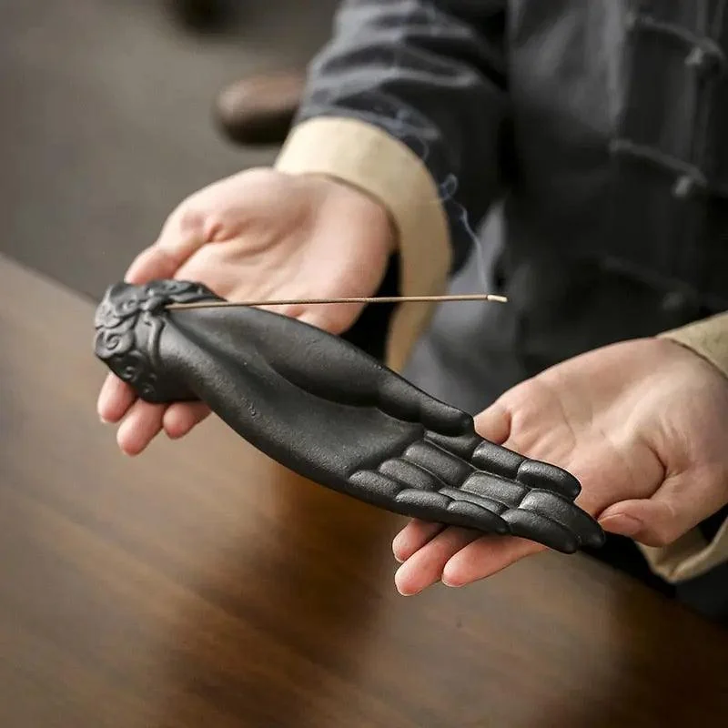 Buddha Hand Incense Burner -  - #tag1#