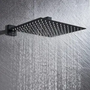 Built-in rain shower head | Ultra thin wall mounted shower head