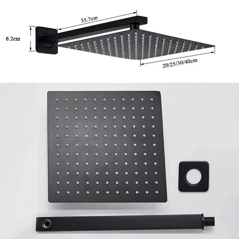 Built-in rain shower head | Ultra thin wall mounted shower head -  - #tag1#