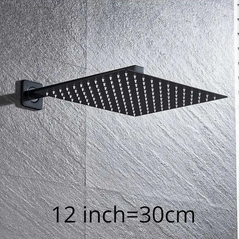 Built-in rain shower head | Ultra thin wall mounted shower head -  - #tag1#