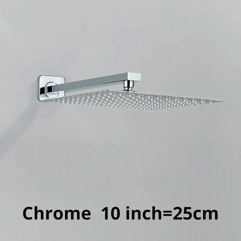 Built-in rain shower head | Ultra thin wall mounted shower head -  - #tag1#