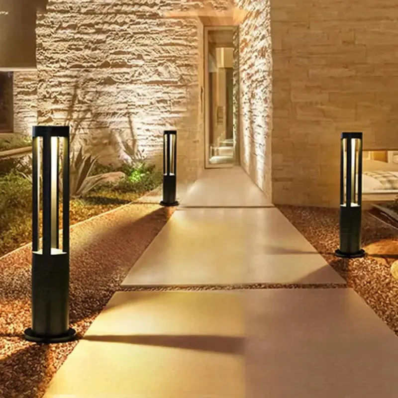 Buiten Landschap Gazon Lamp Waterdichte Villa Tuin Binnenplaats Stand Paal Licht Modern Park Gemeenschap Paallamp Led d52cb534 2346 4e82 b2cf 9fe31a001fe5