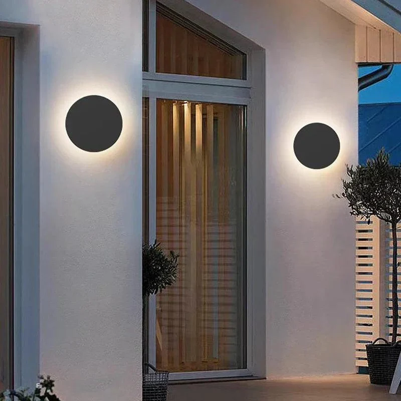 Buiten Waterdichte Wandlampen Ronde Aluminium Wandlamp Binnenplaatslamp Buitenmuur Schans Waterdichte Verlichting 3a33374e 8164 4b33 Aa35 Ea66112d9a42