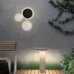 Buiten Waterdichte Wandlampen Ronde Aluminium Wandlamp Binnenplaatslamp Buitenmuur Schans Waterdichte Verlichting d51918fd ba61 4375 b6f5 f7e8cdd7c231