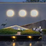 Buiten Waterdichte Wandlampen Ronde Aluminium Wandlamp Binnenplaatslamp Buitenmuur Schans Waterdichte Verlichting d6d3fd0b 9020 492f 86f6 aca18ecdc01b