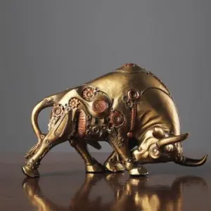 Bull Decorative Figurine - 