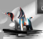 Bull_Decorative_Sculpture_in_Oil_Paint_Resin_-_-_tag1_-4160166 Bull Decorative Sculpture in Oil Paint Resin tag1