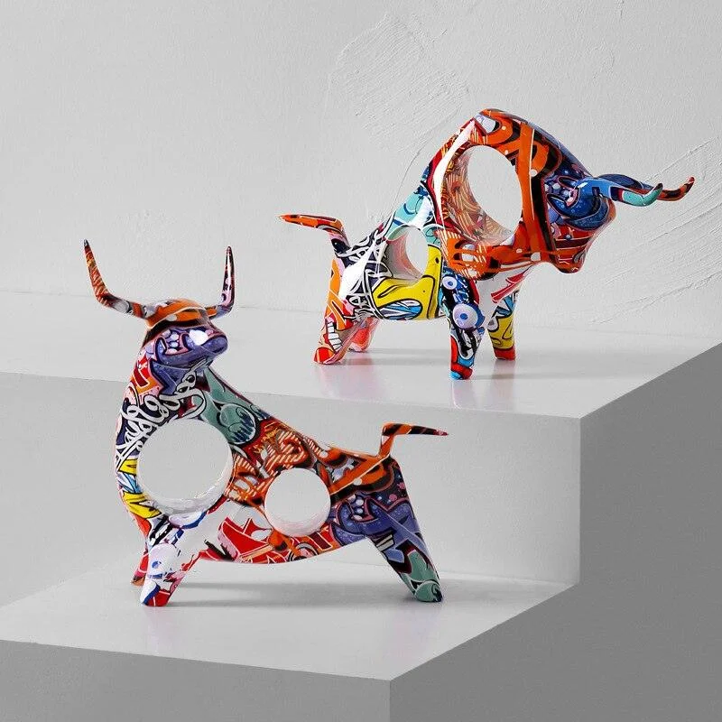 Bull Sculptures -