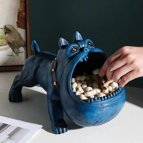 Bulldog Storage Figurines -