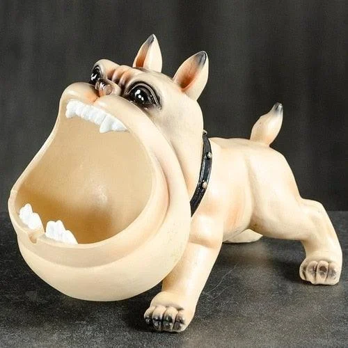 Bulldog Storage Figurines -