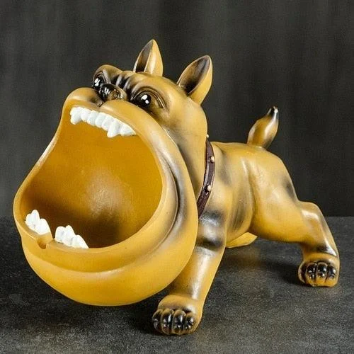 Bulldog Storage Figurines -