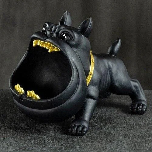 Bulldog Storage Figurines -