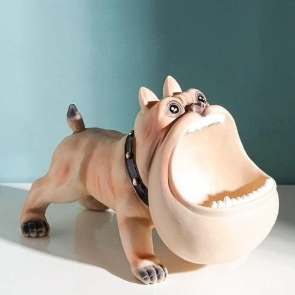 Bulldog Storage Figurines -