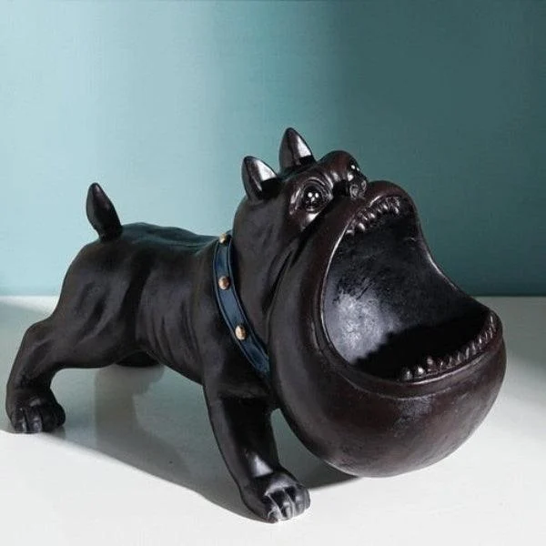 Bulldog Storage Figurines -