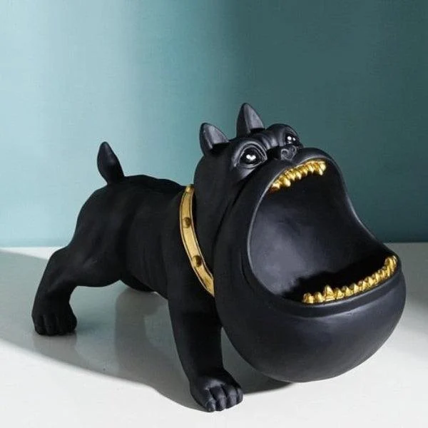 Bulldog Storage Figurines -