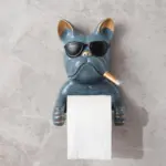 Bulldog Toilet Paper Holder tag1