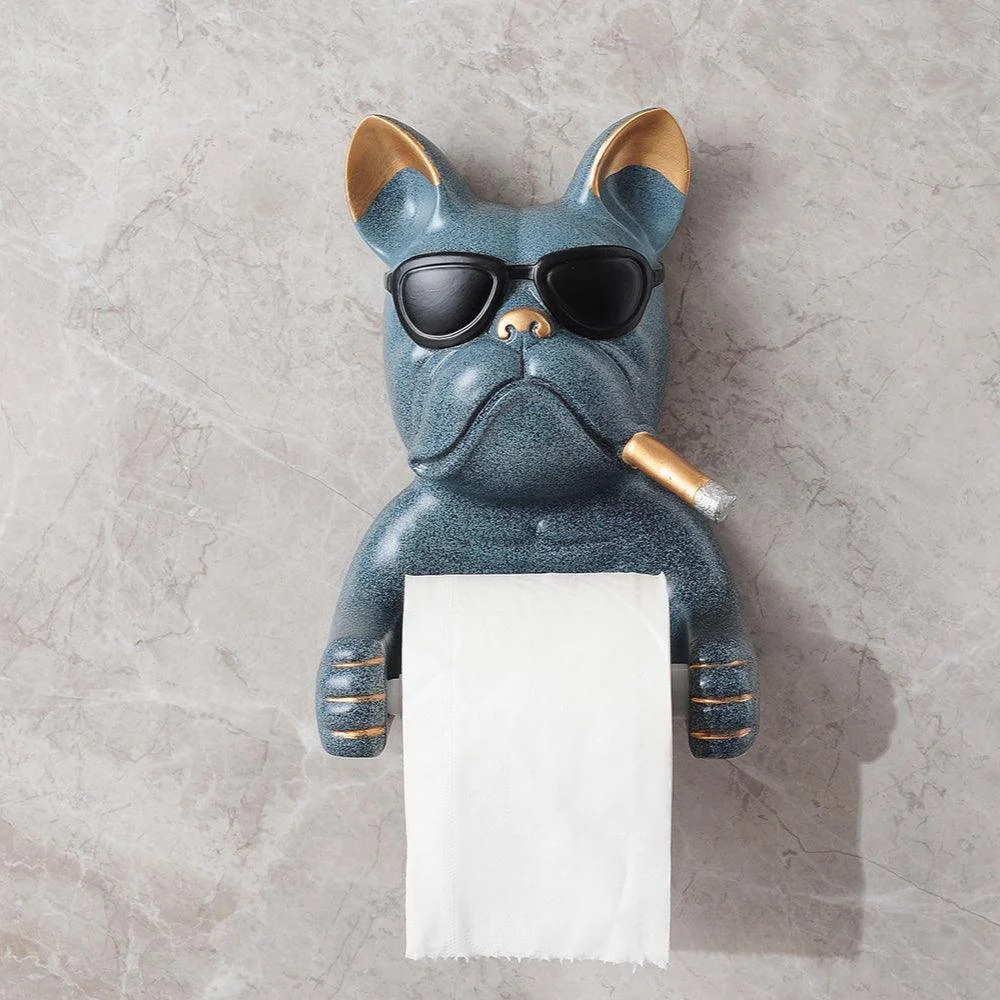Bulldog Toilet Paper Holder -  - #tag1#