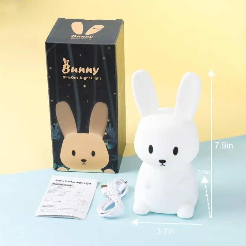 Bunny Touch LED Night Light for Kids tag1
