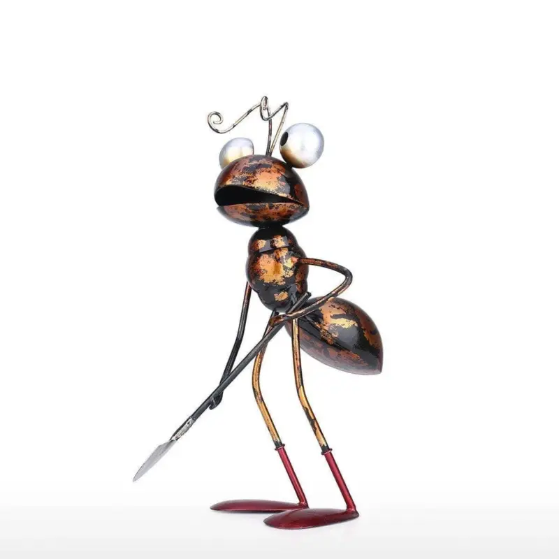 Busy Garden Ant Outdoor Decor Whimsical Fun Garden Statue