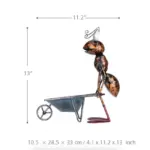 Busy Garden Ant Outdoor Decor Whimsical Fun Garden Statue