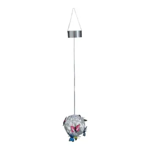 ButterBright - Hanging solar lamp butterfly