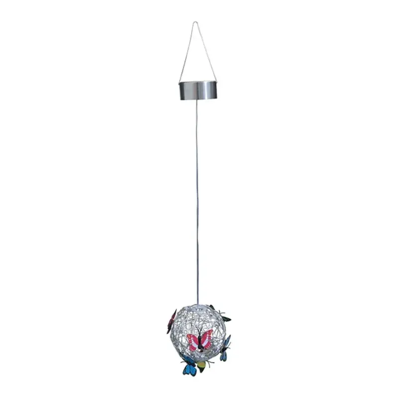 ButterBright Hanging solar lamp butterfly