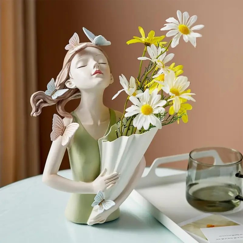 Butterfly Figurine Vase tag1