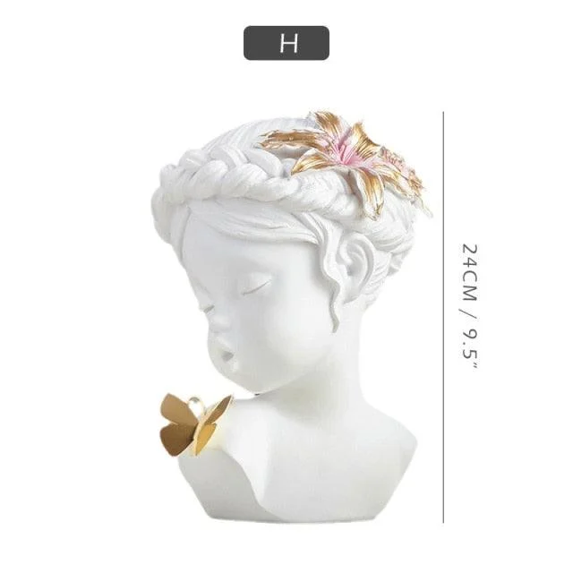 Butterfly Girl and Baby Angel Sculptures -  - #tag1#