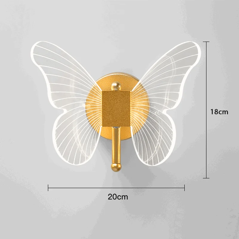 Butterfly Hanging Lamp - Ceiling and wall lamp butterfly style -  - #tag1#