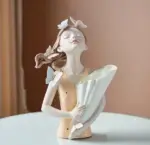 Butterfly Lady Sculpture Vase