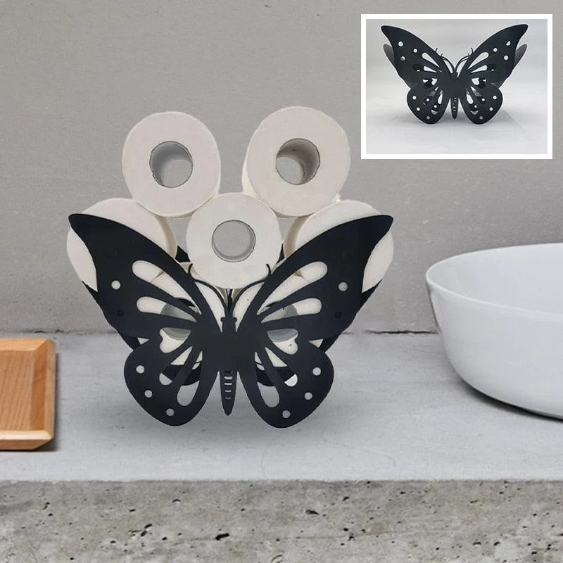 Butterfly Toilet Roll Holder -