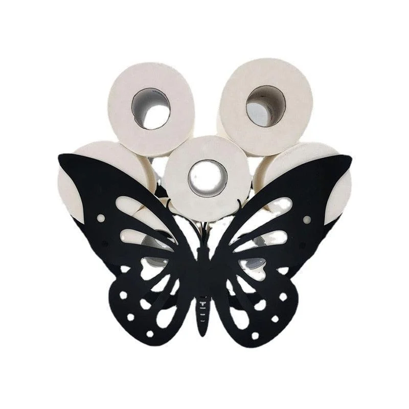 Butterfly Toilet Roll Holder -