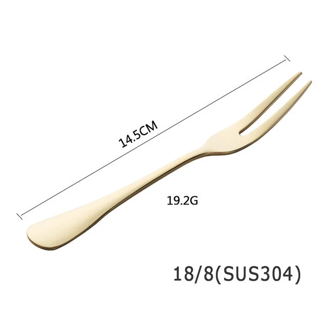 Buyer Star Colorful Stainless Steel Fruit Fork Kitchen Set Cutlery Cake Dessert Fork For Snack Tableware.jpg 640x640 3c8cbfd7 13a2 4a31 8507 043bd83c0507