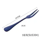 Buyer Star Colorful Stainless Steel Fruit Fork Kitchen Set Cutlery Cake Dessert Fork For Snack Tableware.jpg 640x640 888f1141 a61a 4956 ac5d 13470c41bb5a