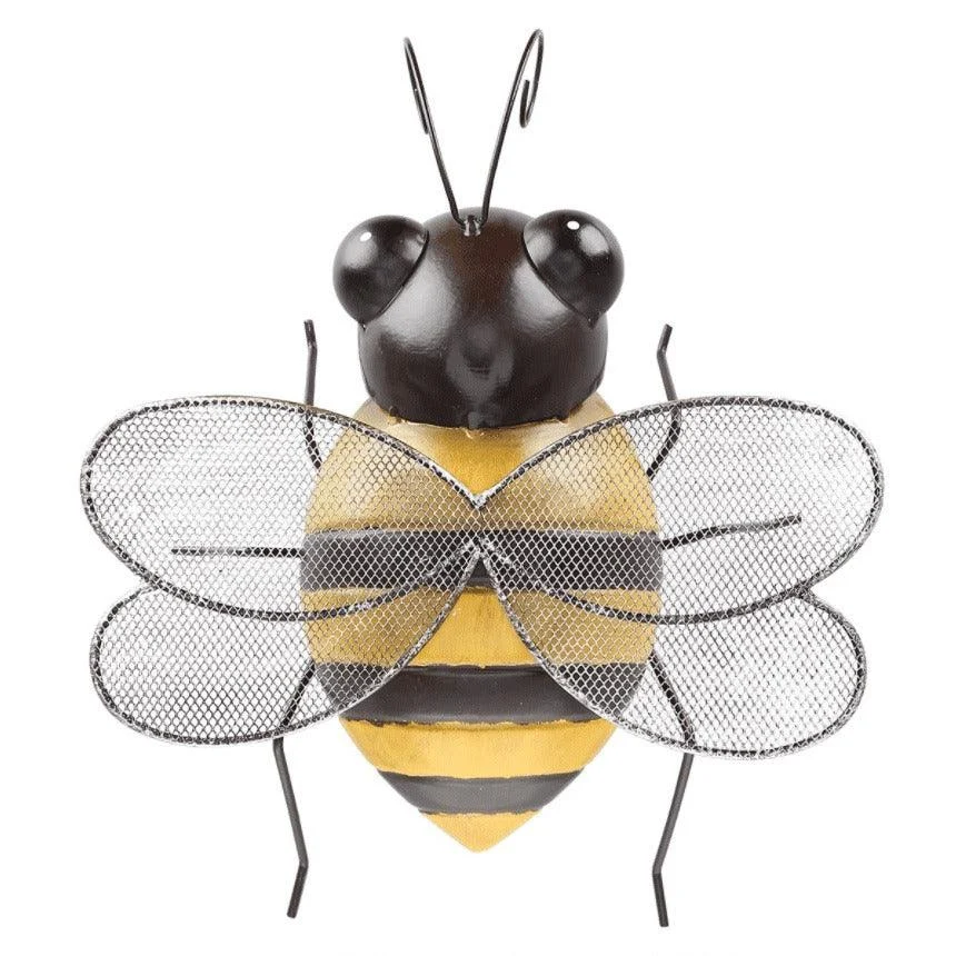 Buzzing Bee Iron Decoration - Handcrafted with Eco-Friendly Finish -