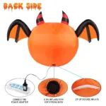 CAMAULAN_4FT_Halloween_Pumpkin_Outdoor_Decoration_with_a_Bat_-_-_tag1_-4168528 CAMAULAN 4FT Halloween Pumpkin Outdoor Decoration with a Bat tag1