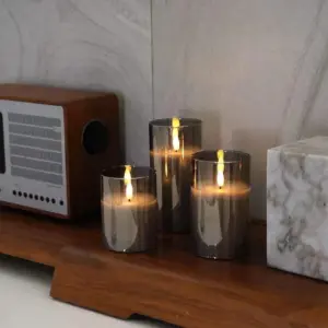 CANDLY™ Three-Piece Set – Realistic LED Candles
