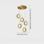 CARESSE ASTRALE CHANDELIER tag1
