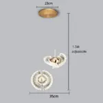 CELESTE TRINITE CHANDELIER tag1