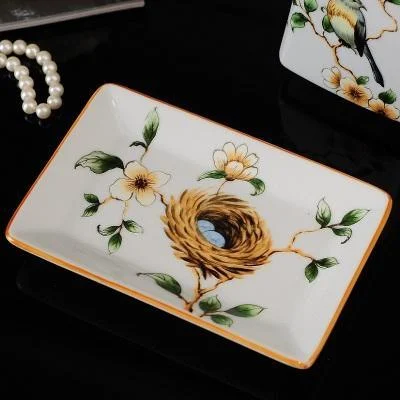 CERAMIC BATHROOM ACCESSORIES SET -  - #tag1#