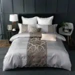 CHAIN OF LUXURY DUVET COVER SHAMS EGYPTIAN COTTON 400TC tag1