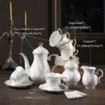 COASTLINE TEACUP COLLECTION SET tag1