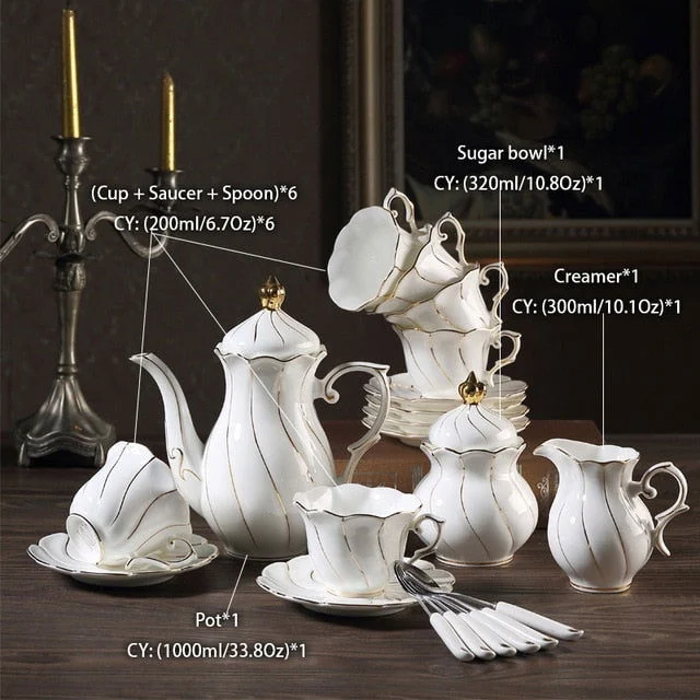 COASTLINE TEACUP COLLECTION SET -  - #tag1#