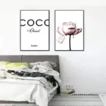 COCO Bloom Canvas Art tag1